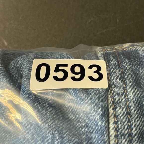 BDG‎ Jeans Women's 25 Carpenter Blue Straight Leg High Rise Denim Jeans Pants - Picture 14 of 14